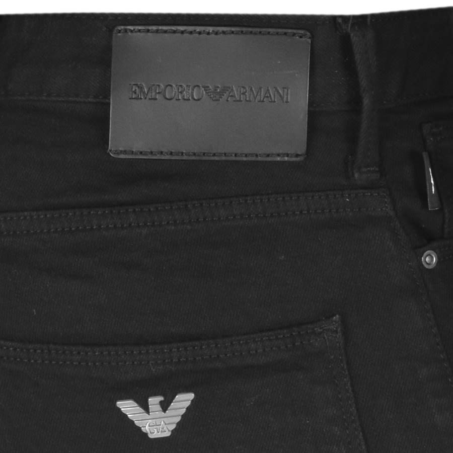Alternative Image for ProductEmporio Armani J06 Slim Fit Jeans Black3